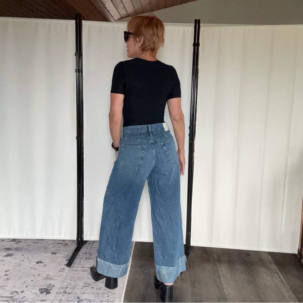 rag & bone Denim Wide-Leg Jeans - Picture 5 of 8
